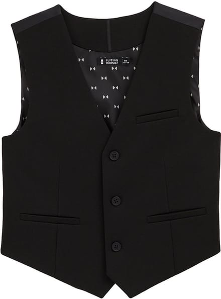 WE Fashion Jongens regular fit gilet met stretch
