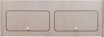 Bovenkast camperbusje - natuurlijk - 100 x 35 x 35 cm - softclose
