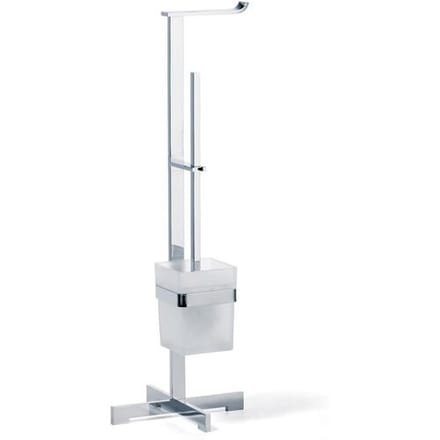 Giese off the roll toilet stand with brush set, angular 31788-02