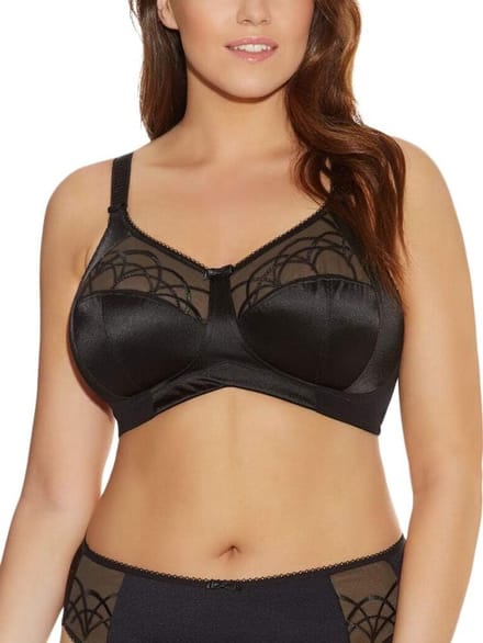 Zachte BH met Zijsteun en Elegante Borduurdetails
