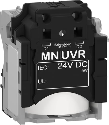 Schneider - Electric Minimumspanningsspoel mn 24vgs - Zilver