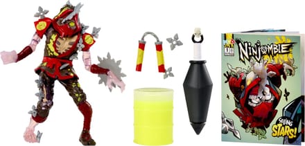 Ninjombie-actiefiguur - Grave-Spin