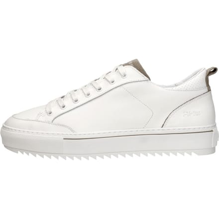 Rehab Crash Sneakers Heren - Leren Sneaker - Wit - Maat 46