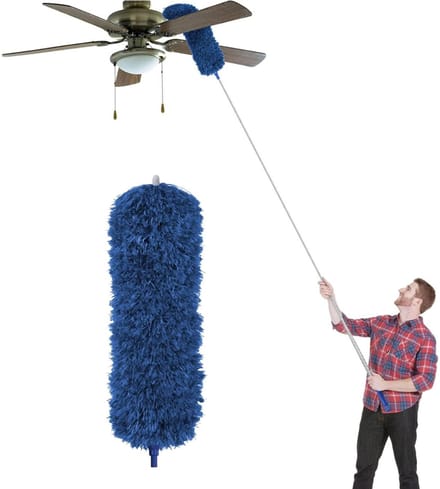 CLVP® Telescopische Plumeau - Ragebol – Uitschuifbaar - Microvezel