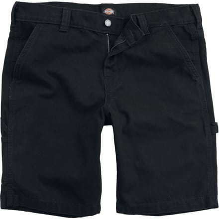 Dickies Shorts - CANVAS CARPENTER SHORT - 30 tot 36 - voor Mannen - zwart