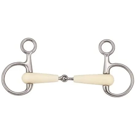 Enkelgebroken paardenbit Soyo Happy mouth