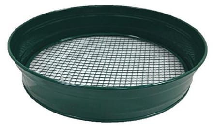 Greenkey 755 8 mm mazen tuinzeef van metaal, groen