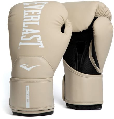 Everlast Elite 2 Boxing Gloves, Champagne 14-OZ