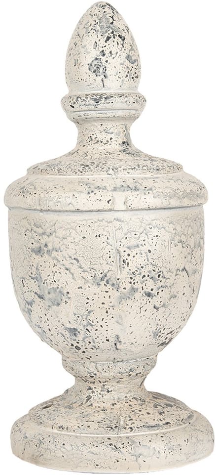 Clayre & Eef Decoratie Ornament Ø 22x48 cm Beige Keramisch materiaal