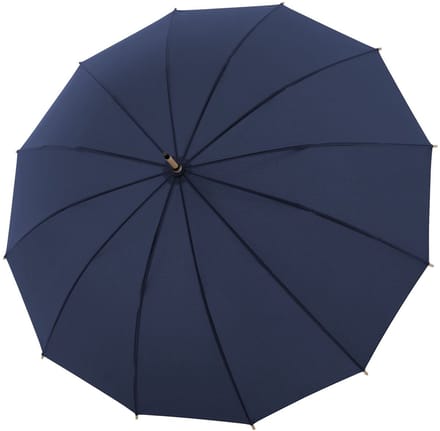 doppler Paraplu Nature Long Bamboo Uni Blue Donkerblauw