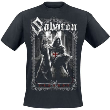 Sabaton T-shirt - Templars - S tot 5XL - zwart