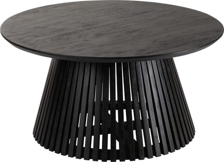 J-Line tafel Vincent - hout - zwart - medium