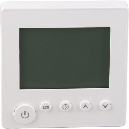Thermostat intelligent avec écran LCD et clavier, 95-240 V CA, 16 A, pour chauffage électrique domestique white
