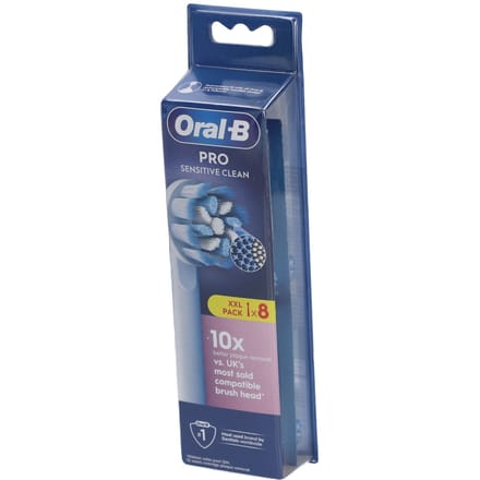 OralB Refill Sensitive Clean Xf Opzetborstels 8 Tandenborstel