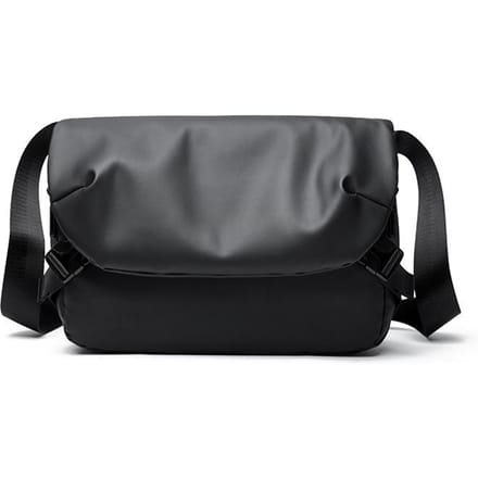 Crossbodytas, Functionele Grote Herentas met Eén Schouderband, Fietser Pendelaar Messenger Bag, Rugzak gray