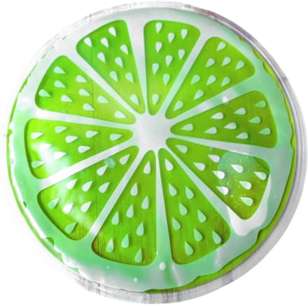 Herbruikbaar Koelkussen - Gel Zitmat - Comfort bij Warmte - Directe Koeling - 36 cm Diameter - Citroen