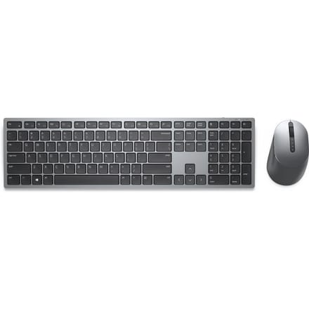 Dell Premier Wireless KM7321W - Keyboard and mouse set - US International - Grijs