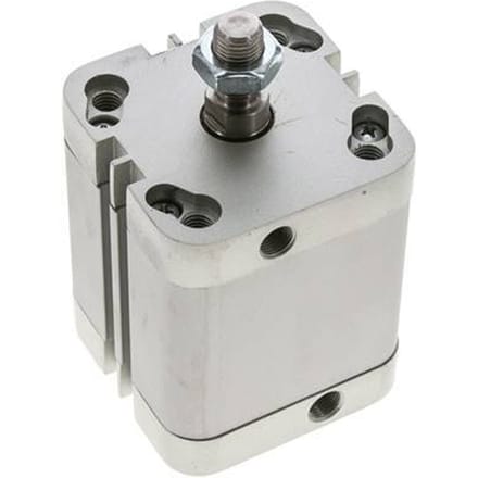 ISO 21287 Compacte Dubbelwerkende Cilinder 50-40mm - Magnetisch - Mannelijke Stang