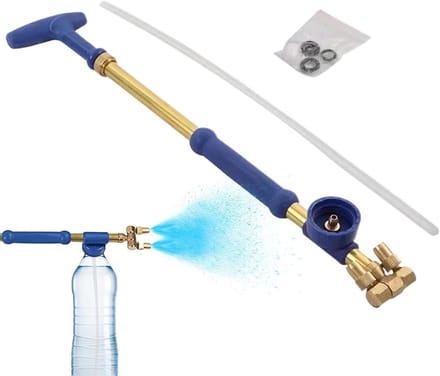 Handsproeier Kit - Hogedruk Sproeier - Planten Water Geven - Ergonomisch Handvat - 37 x 6.5 cm - Groen
