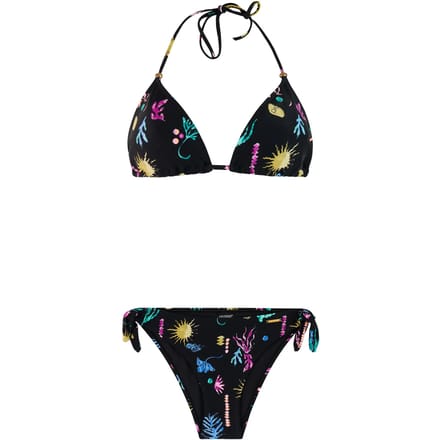 Protest PRTEmpty - Triangel bikini set Dames - Koordsluiting - Uitneembare vulling - Normale pasvorm - Medium dekking - Wit