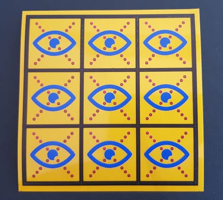 Limited Vision reflecterend stickervel