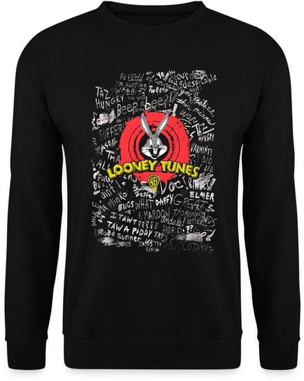 Looney Tunes Scribbles Sweater Heren