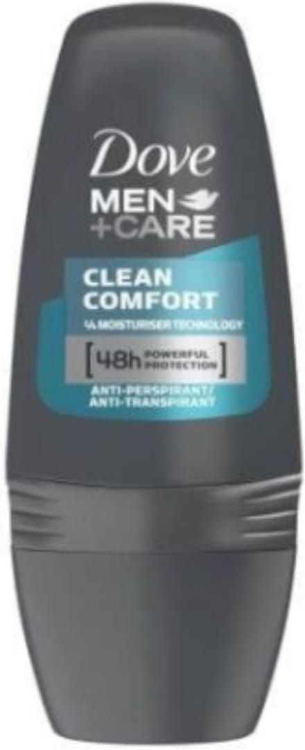 Dove Men+Care - Clean Comfort - Deodorant Roll-on - Anti-Transpirant - 50 ml