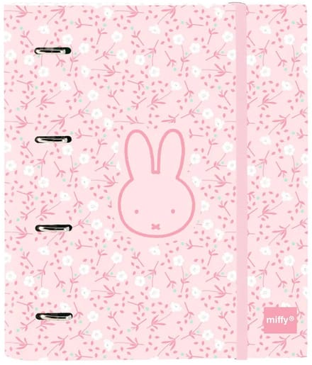Safta Miffy Flowers Ringband Roze Kinderen