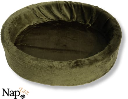 NapZZZ Orthopedische Bontmand Donker groen No 5 85*73*20 cm