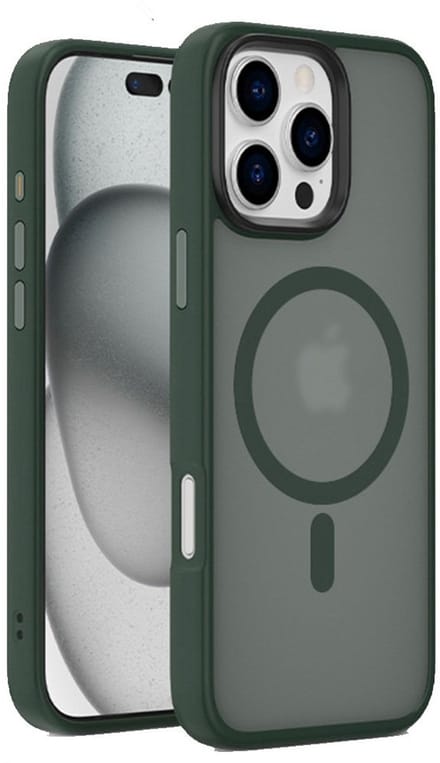 Mobiq Telefoonhoesje geschikt voor iPhone 16 Pro - Geschikt voor Magsafe - Magnetisch opladen