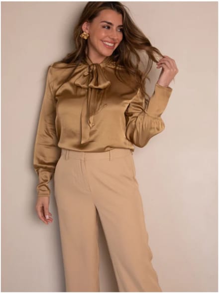 Freebird Bodille Blouse Rich Gold Taglia: M | Maglie a manica lunga Outlet | Donna | Giallo