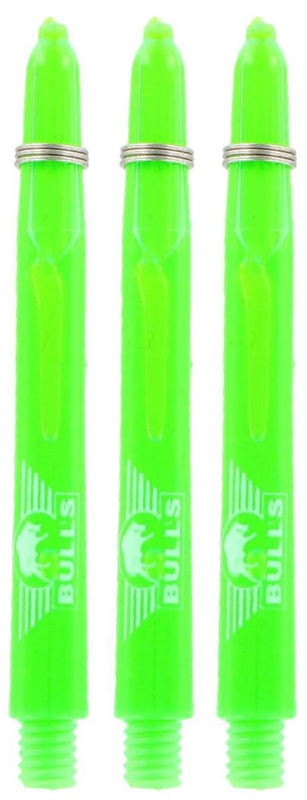 Bull's Nylon Glowlite Green - Dart Shafts Medium