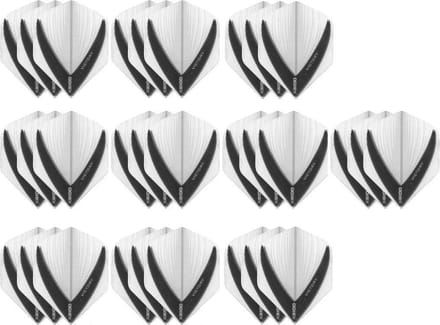 10 Sets (30 stuks) Stevige XS100 Vista - flights - Multipack - Clear