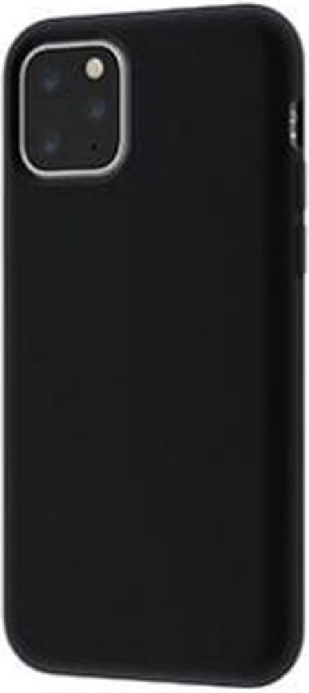 Nova Apple iPhone 11 Pro MAX hoesje - Feel Slim Silicone Case geschikt voor iPhone 11 Pro MAX hoesje - Zwart