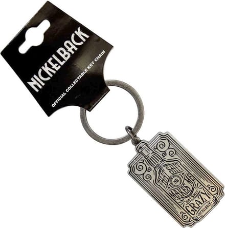 Nickelback - Bat Shit Sleutelhanger - Zilverkleurig