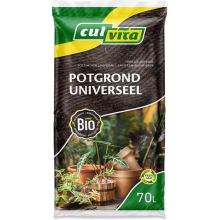 Culvita Potgrond Universeel 70 liter | Biologisch