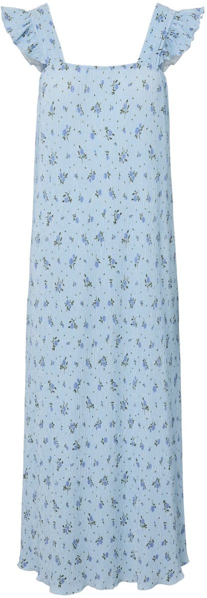 Pieces maxi-jurk PCFLORA BAND VOLANT