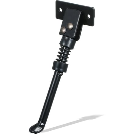 1PC Elektrische Scooter Kick Stand Massief Ijzeren Kickstand Ondersteuning Elektrische Scooter Parkeerstandaard Voeten zwart