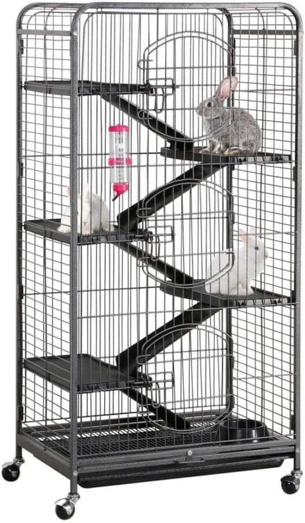 CRLYN® Hamsterkooi - Rattenkooi - Knaagdieren Kooi