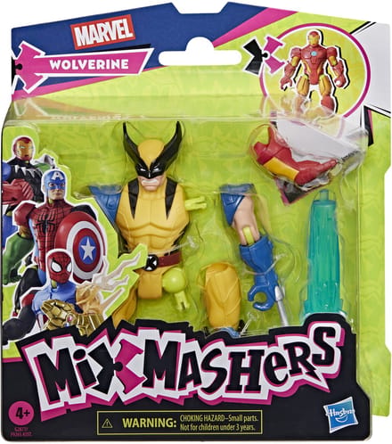 Marvel Avengers Mixmashers Wolverine Basic Figure