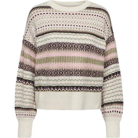 Only Trui Onlarianne L/s Pullover Knt Noos 15285832 Pumice Stone/jaquard Dames Maat - M