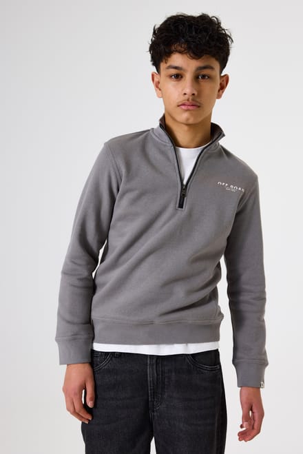 Sweater met 1/2 rits voor kinderen Garcia