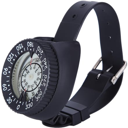 Outdoor Mini Lichtgewicht Plastic Waterdicht Kompas Gereedschap Accessoire black