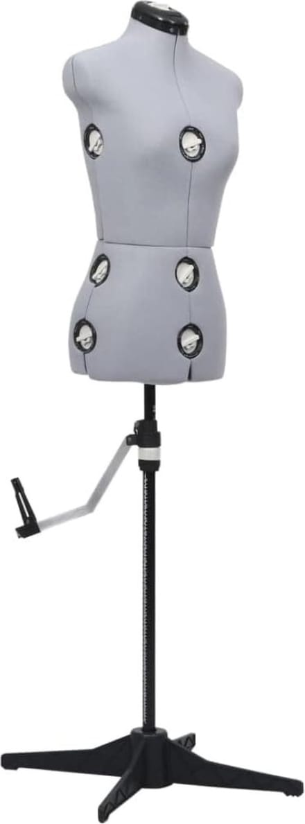 Lexium Verstelbare paspop - Paspop dames - Etalagepop vrouw - Kleermaker Dummy - Mannequin
