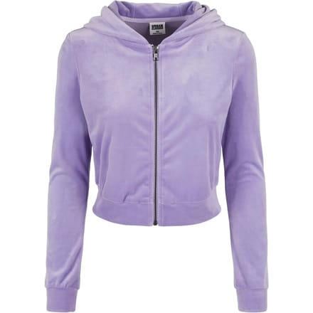 Urban Classics Vest met capuchon -4XL- Velvet Paars