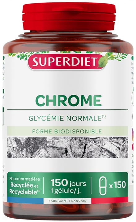 Superdiet Chroom Picolinaat 150 Capsules