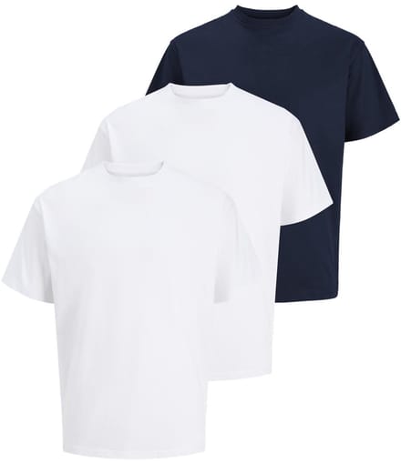 Jack & Jones Heren t-shirt 3 pack Relaxed