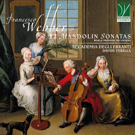 Ferella, Davide & Accademia Degli Erranti - Francesco Webber: 12 Mandolin Sonatas (CD)