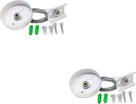 Spanningsrail Ophangset 2 Pack - Exotro - 1 Fase - 1 Meter - Wit