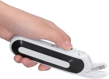 Elektrische Snoeischaar - Draadloze Schaar - Stoffen Knippen - Ergonomische Handgreep - 16.8 cm - Wit